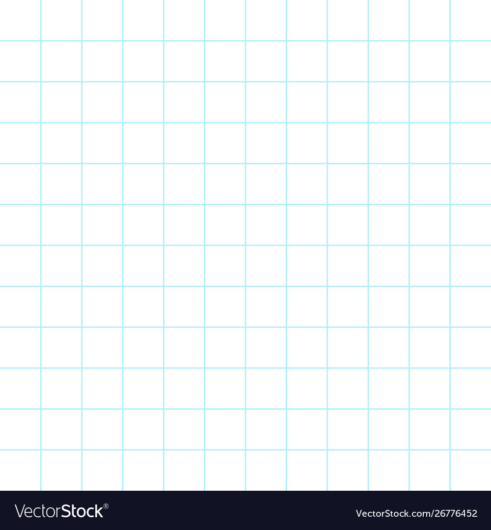 Notebook sheet in checkered
