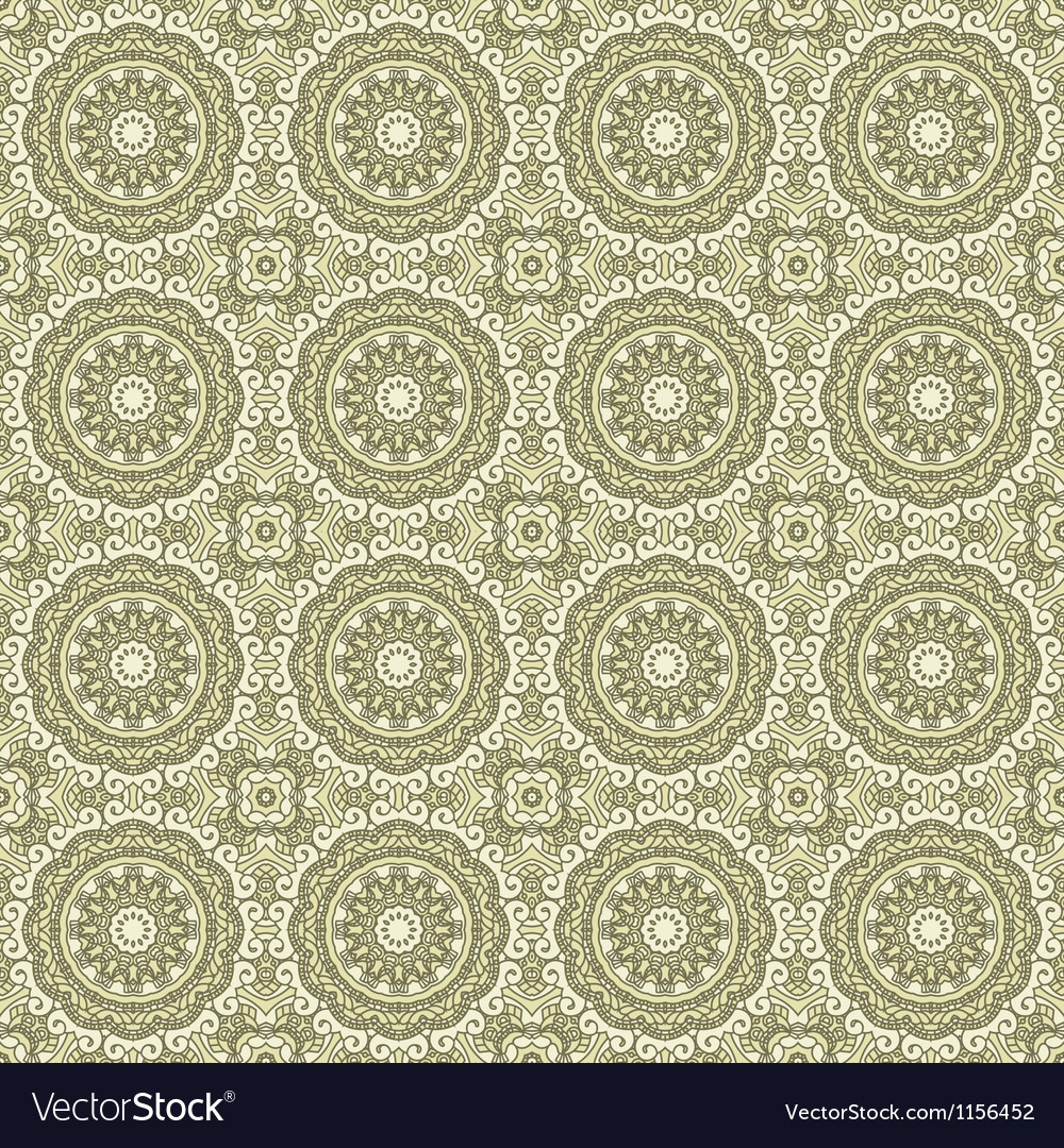 Ornate Floral Pattern Background