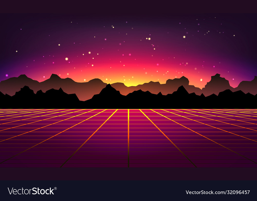 Retro abstract background
