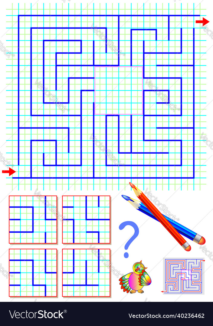Logic puzzle with labyrinth need to find the only