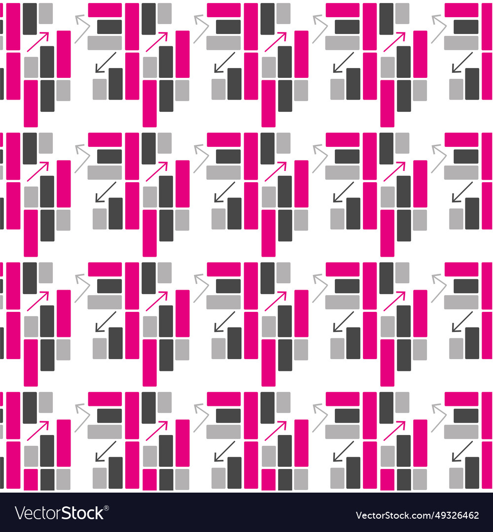 Office icons seamless pattern background