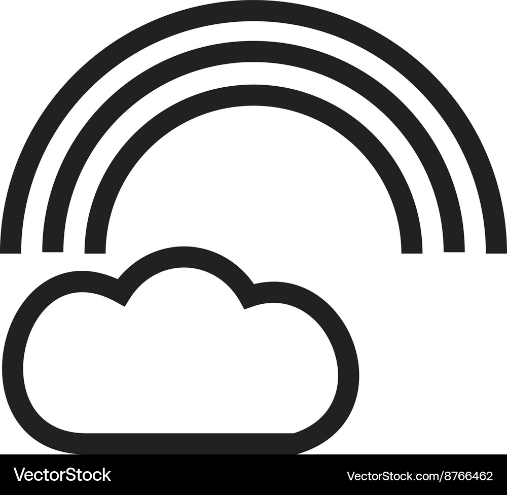Rainbow Royalty Free Vector Image - VectorStock