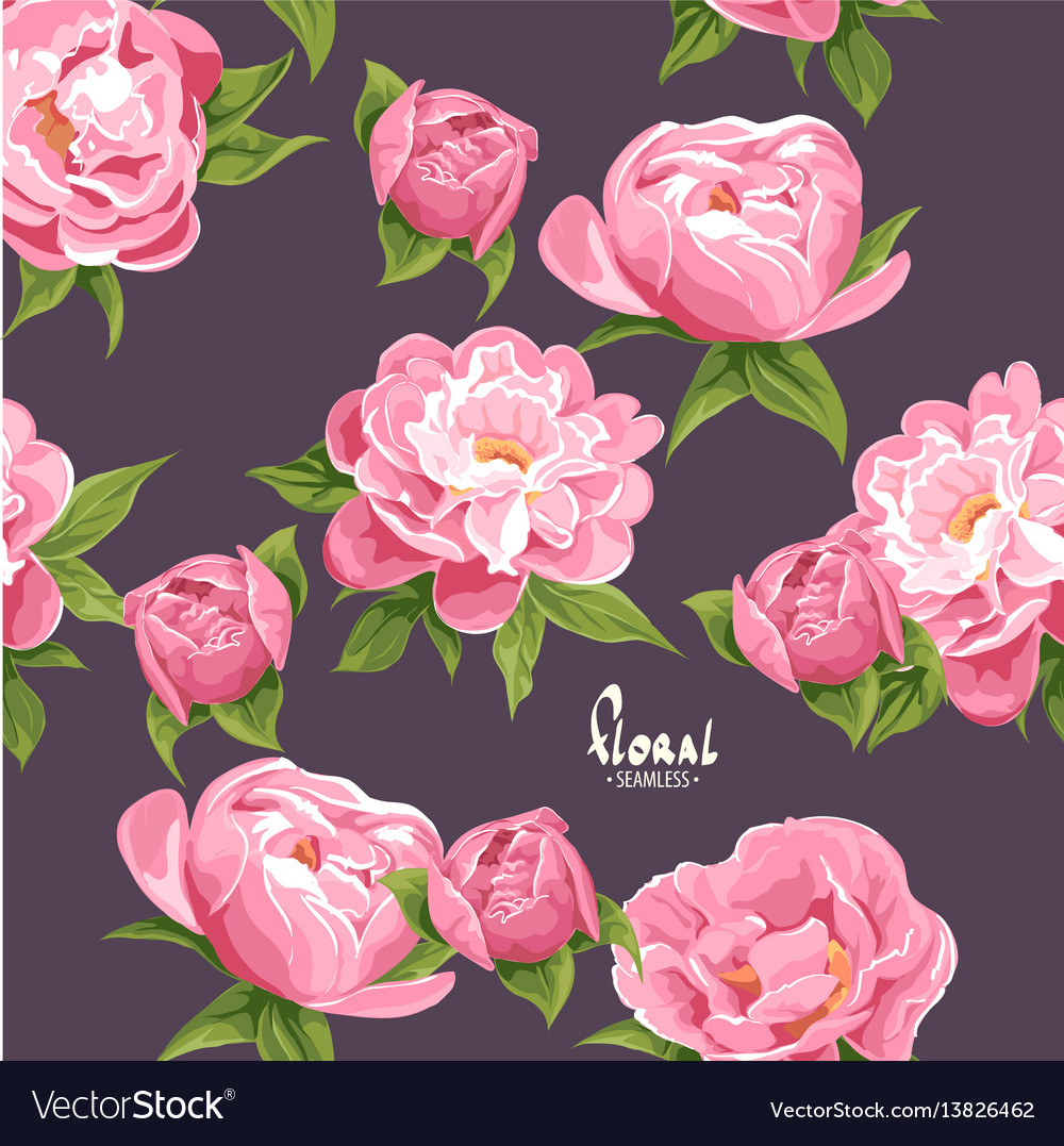 Romantic Floral Seamless Pattern