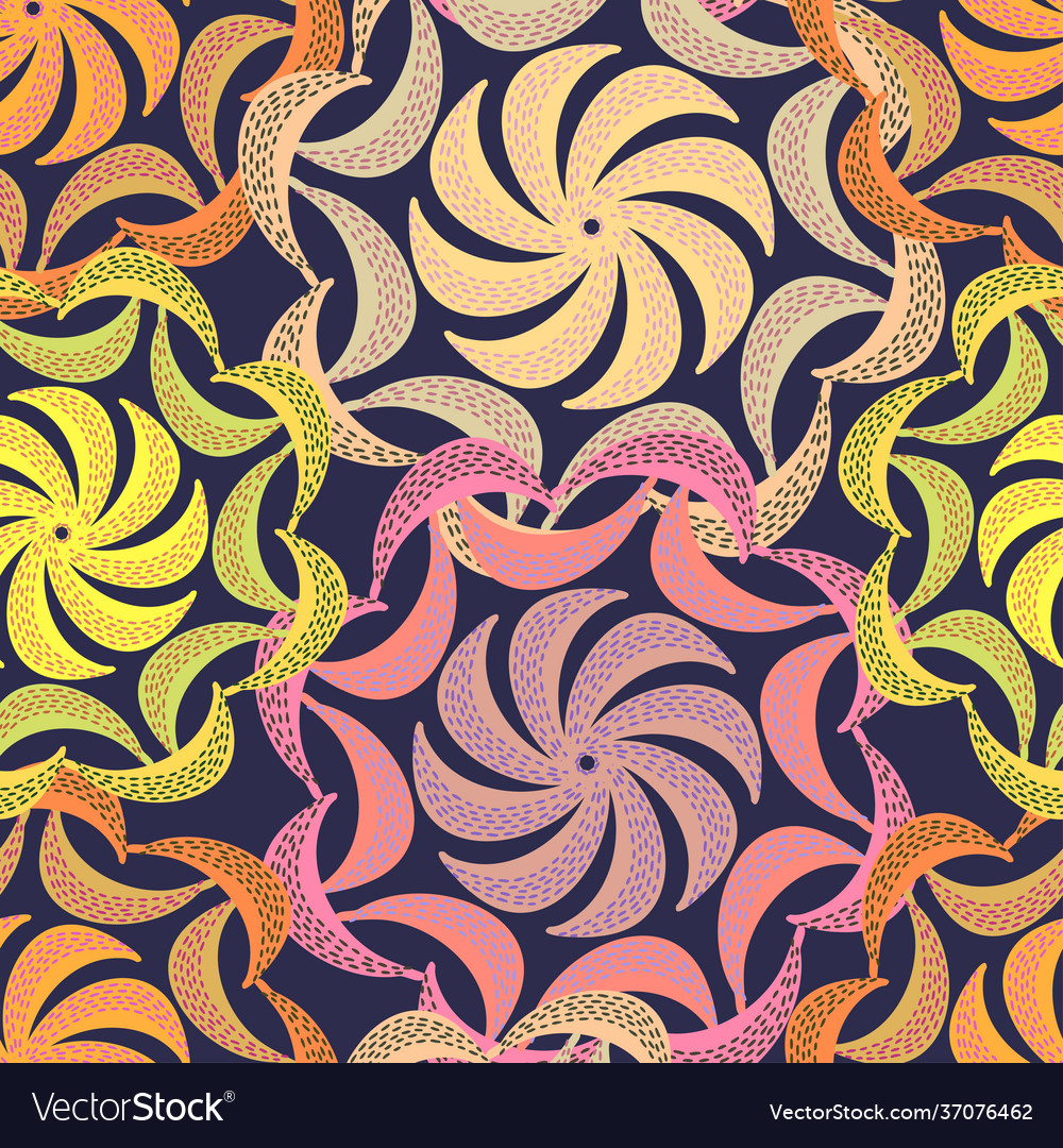 Seamless pattern colorful design abstract Vector Image Seamless pattern colorful design abstract