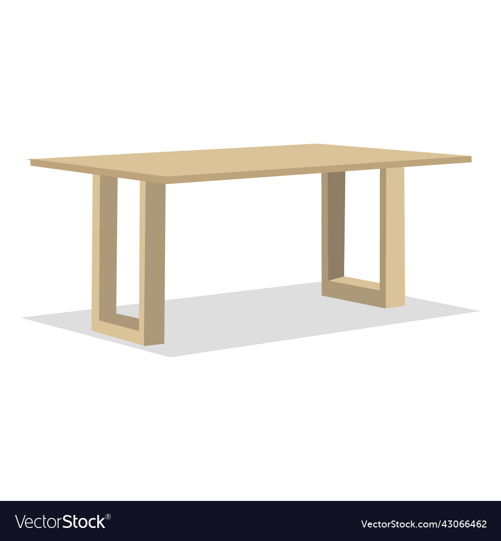 Wooden table Royalty Free Vector Image - VectorStock