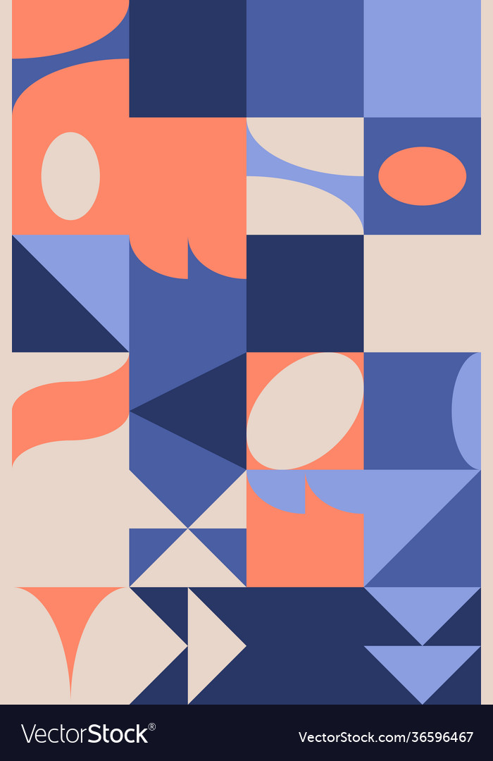 Abstract pattern design elements vector image Abstract pattern design elements