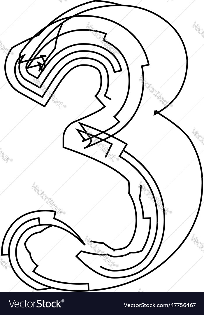 Architectural project font technical draw style vector image Architectural project font technical draw style