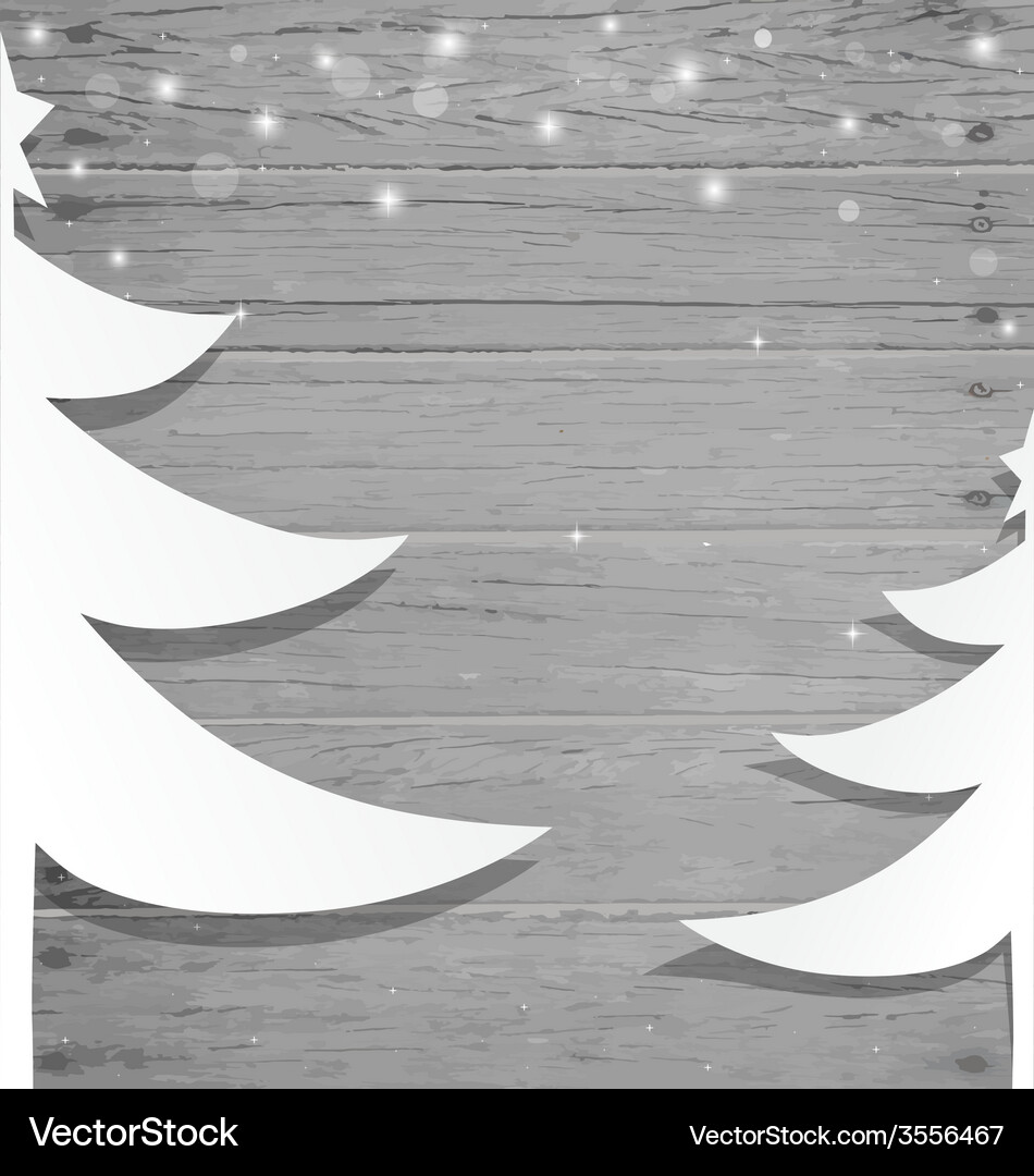 Christmas background with tree Royalty Free Vector Image