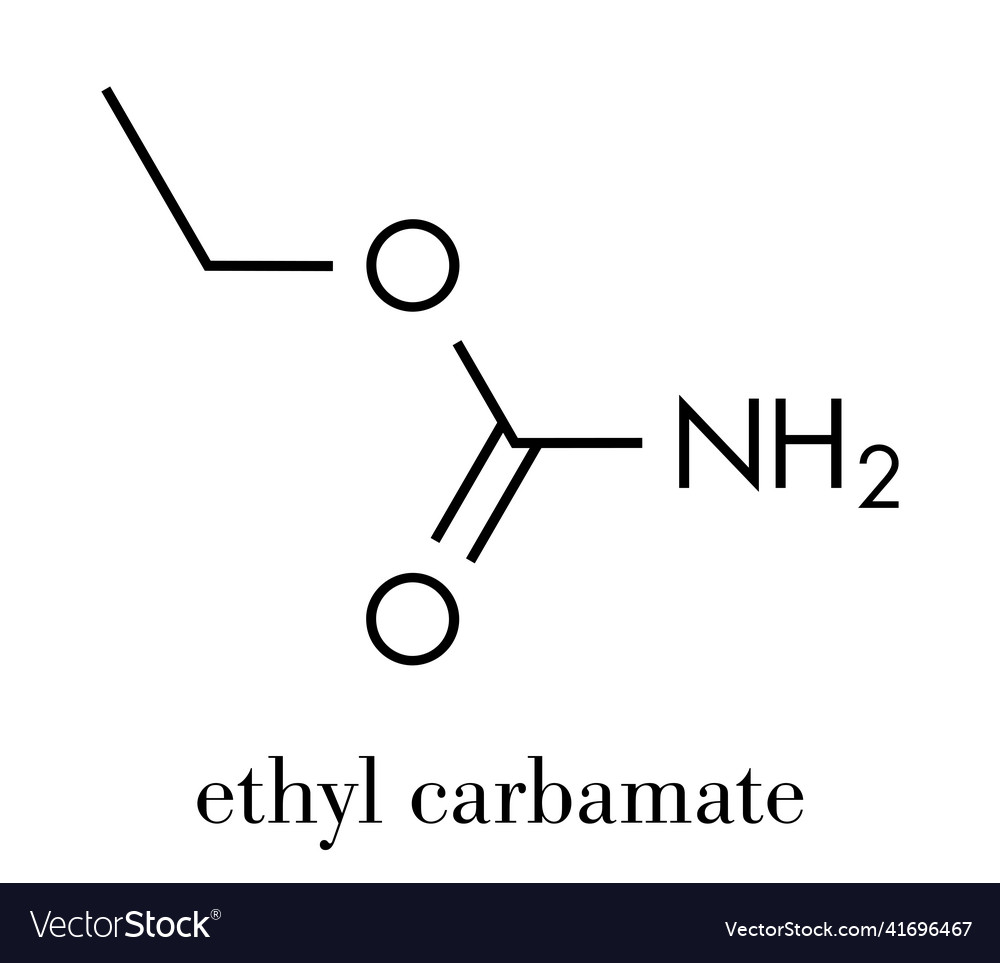 Ethyl carbamate carcinogenic molecule present