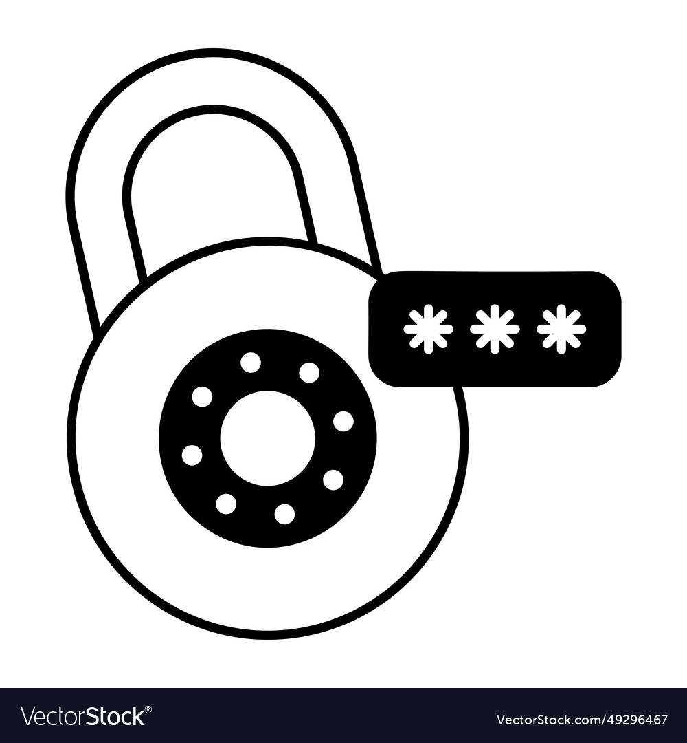 Padlock password