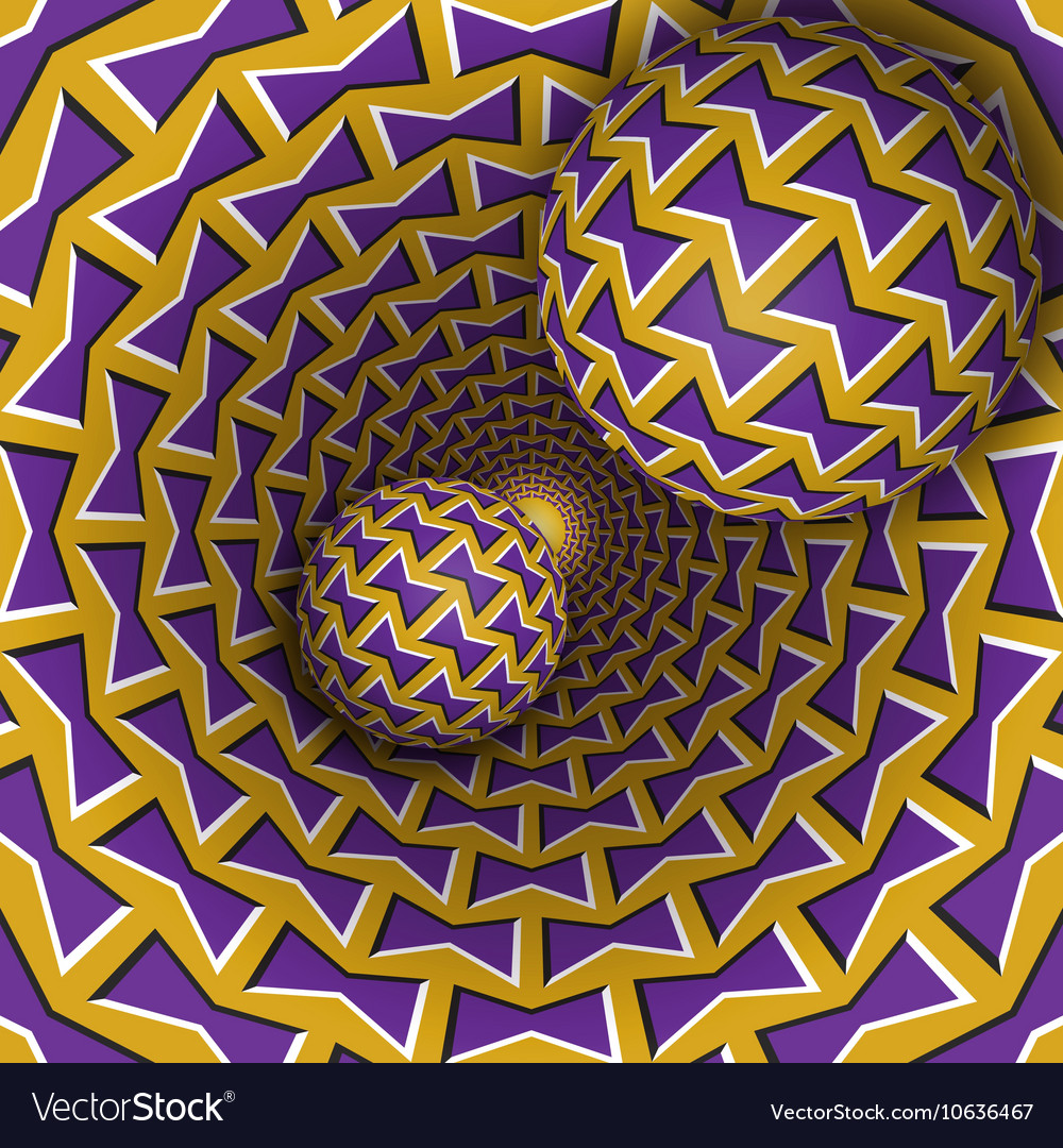 Rotating Funnel with Moving Balls
