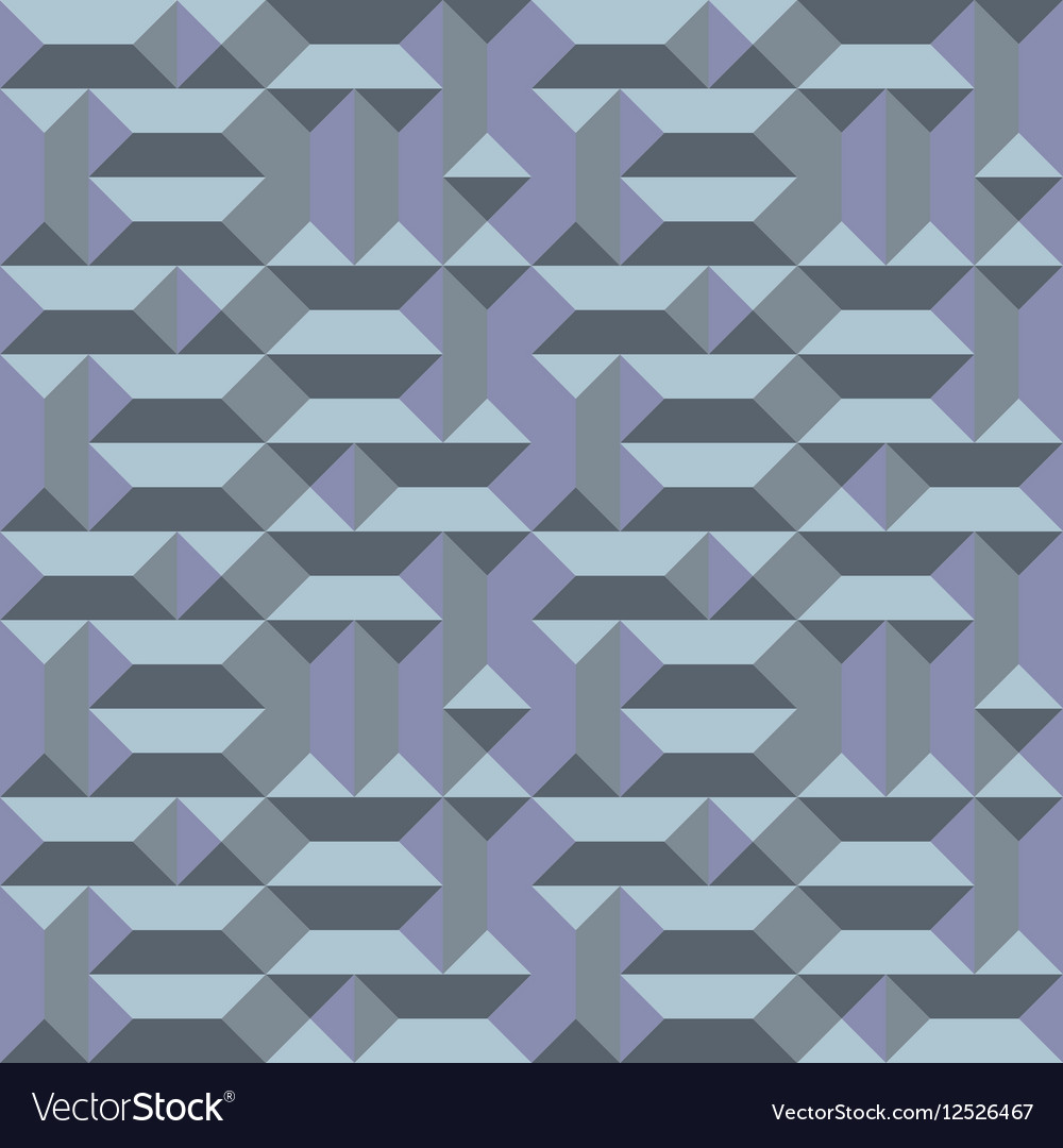 Seamless geometric architectural pattern convex