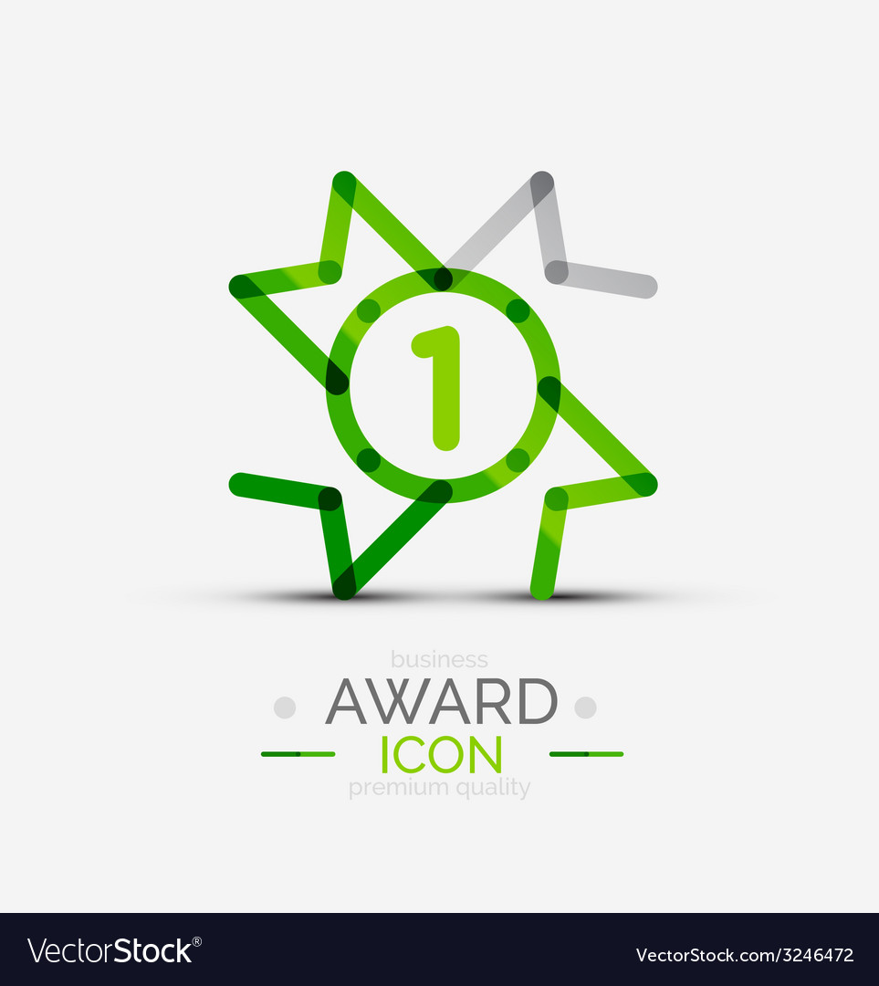 Award icon logo