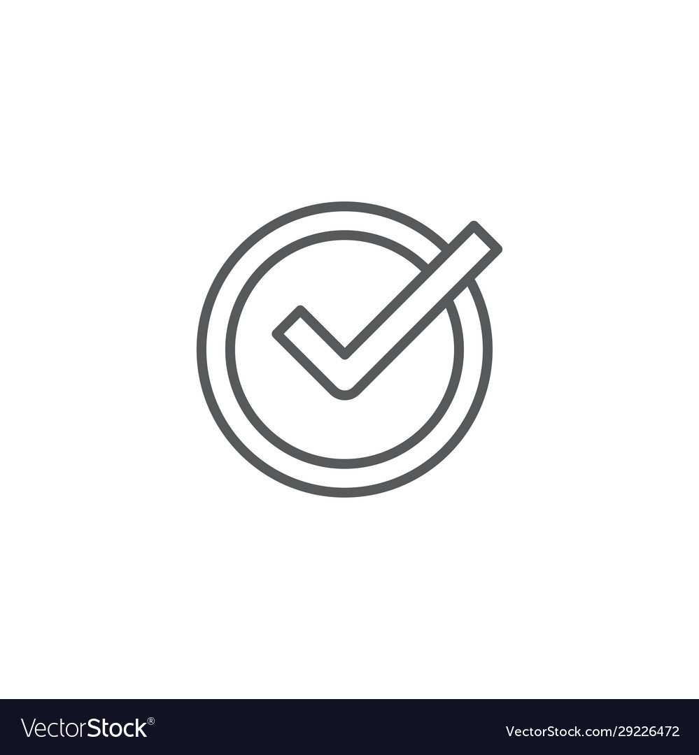 Check time icon logo design element isolated vector image Check time icon logo design element isolated