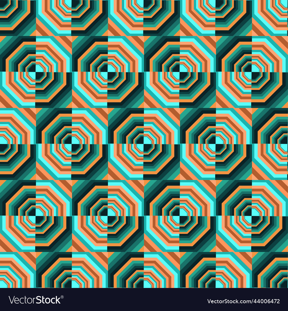 Geometric pattern vector image Geometric pattern