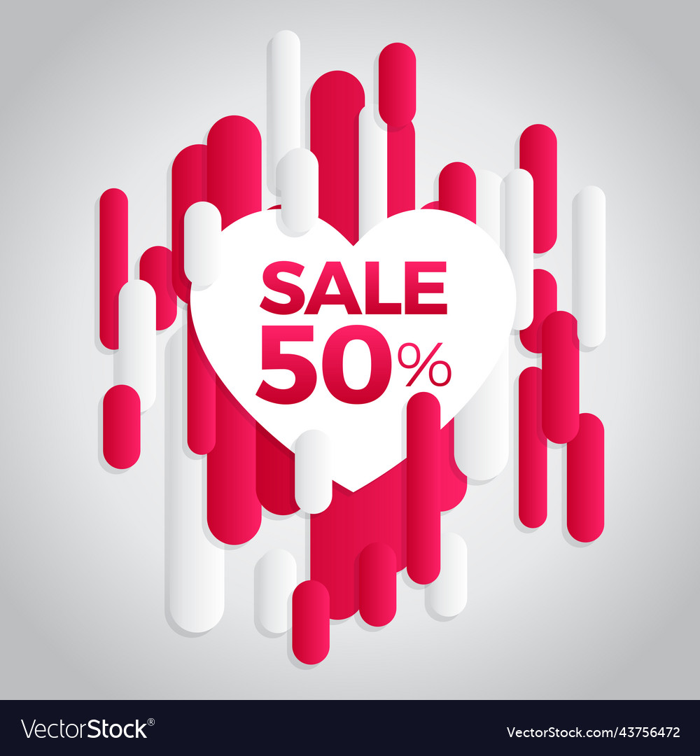 Valentine s day abstract background with dynamic Vector Image Valentine s day abstract background with dynamic