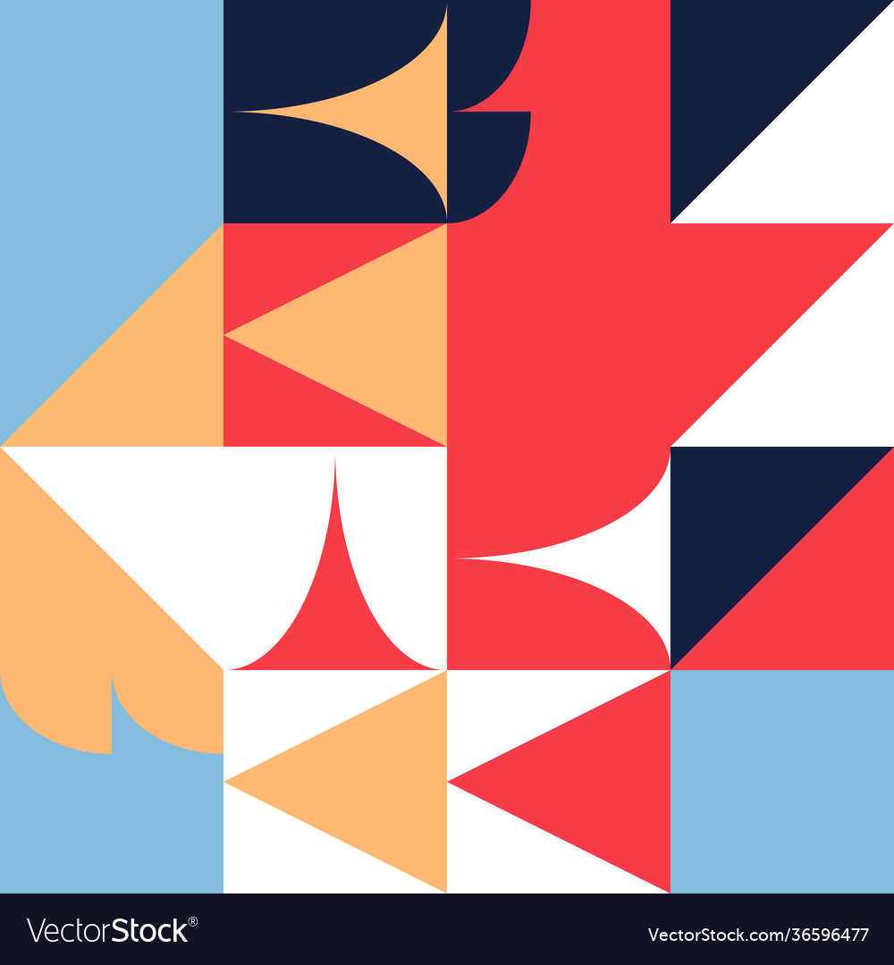 Abstract repetitive pattern design vector image Abstract repetitive pattern design