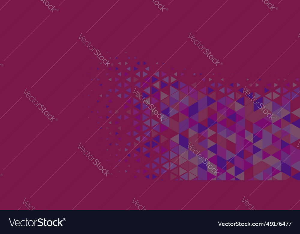 Abstract triangle colorful background