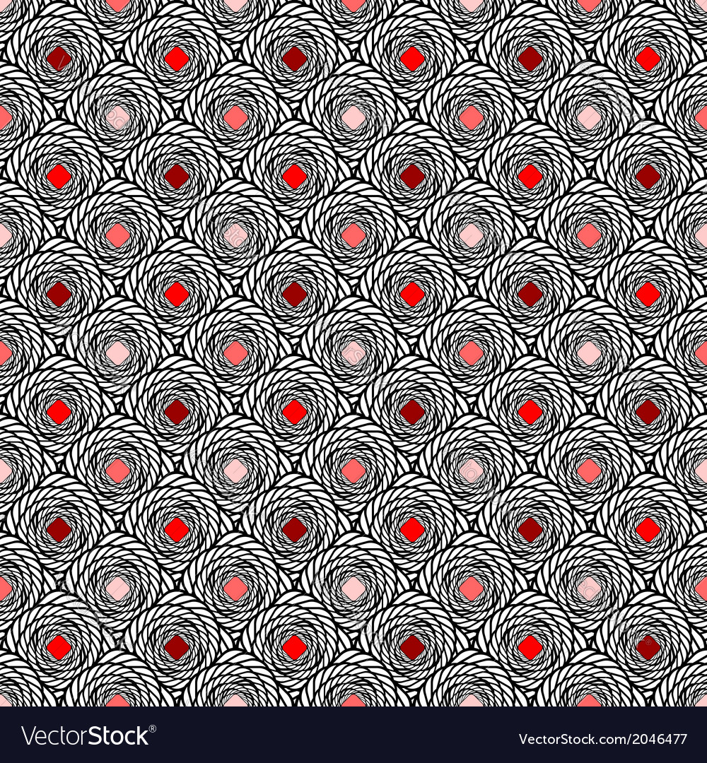 Design seamless diagonal whirl pattern