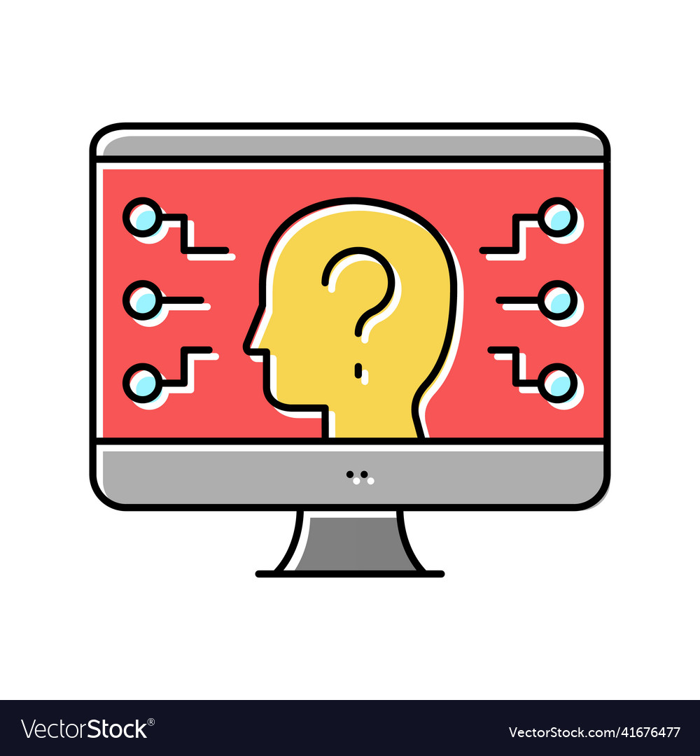 Encrypt security system color icon vector image Encrypt security system color icon