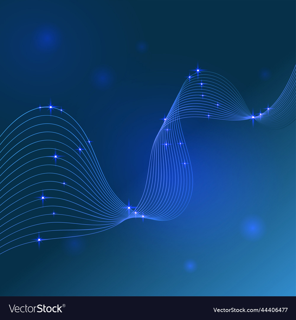 Modern background with curved abstract shining vector image Modern background with curved abstract shining
