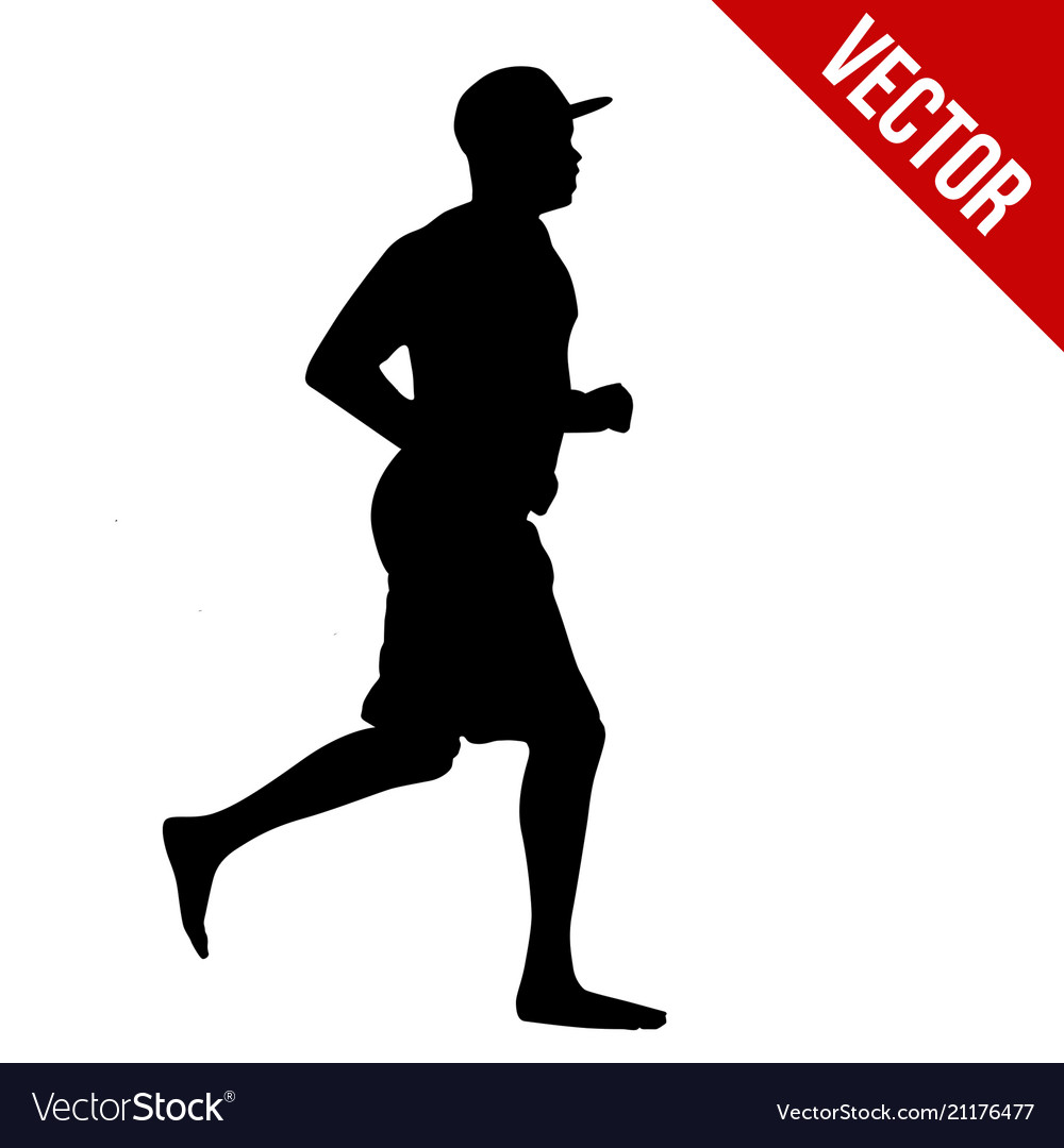 Runner Silhouette - Active Lifestyle