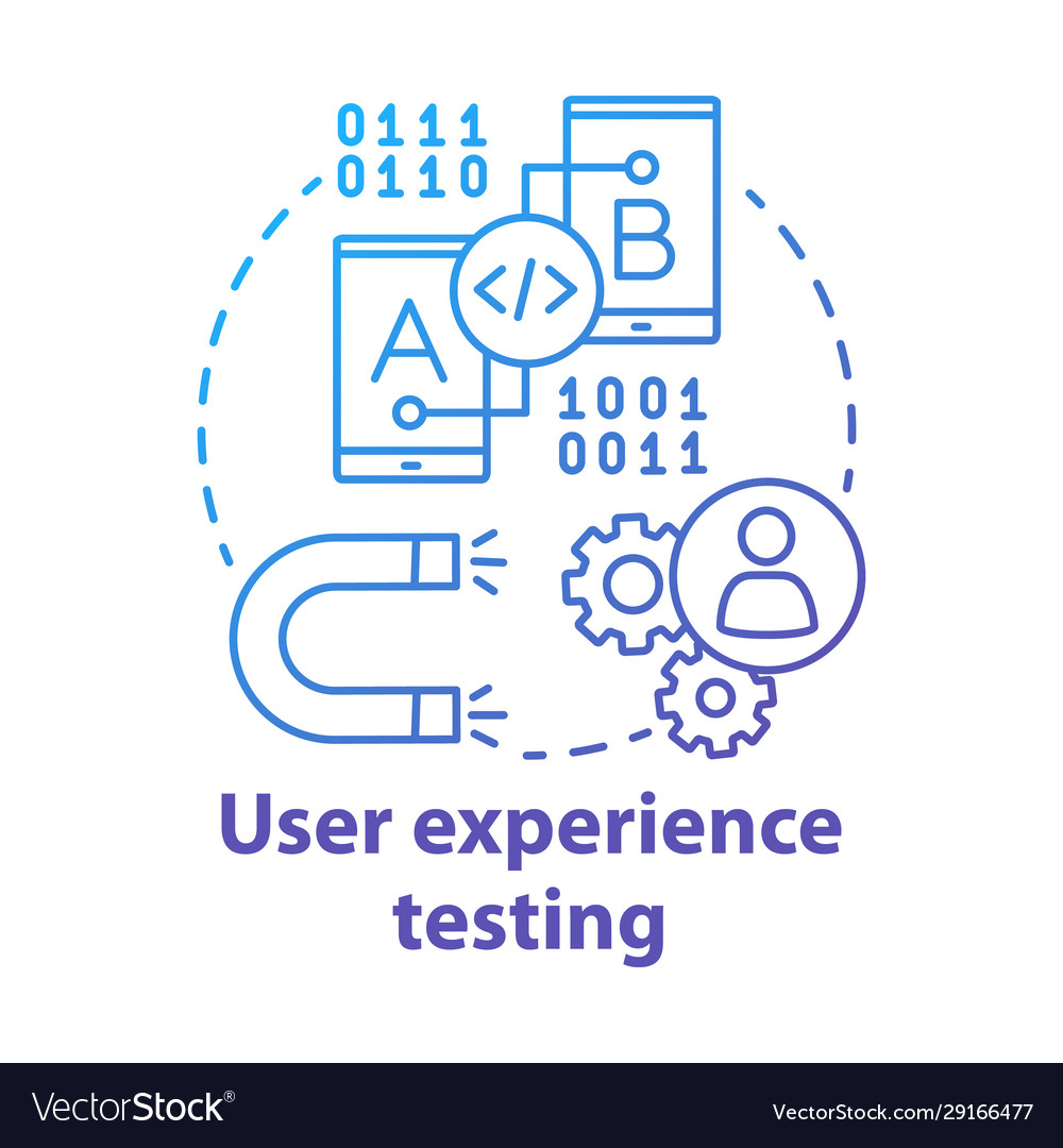 UX Testing Concept Icon