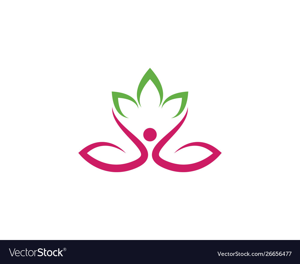 Yoga logo template