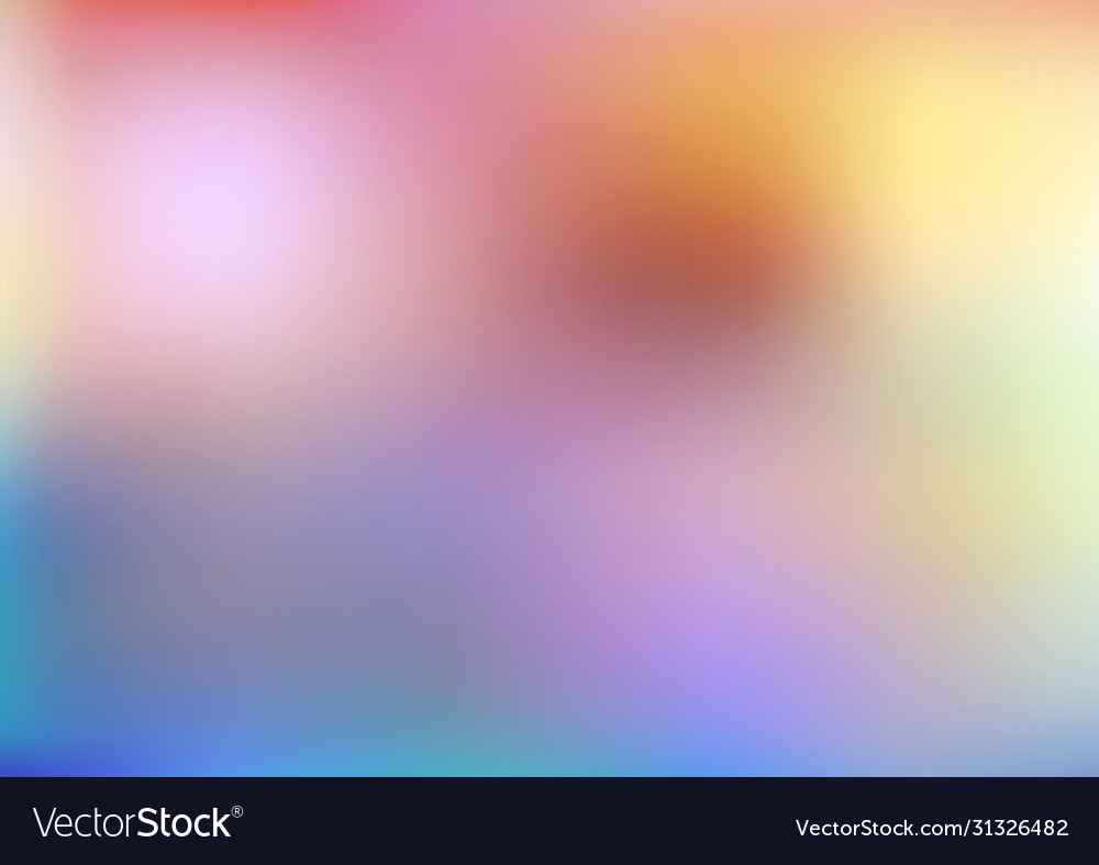 Abstract Blurred Color Gradient