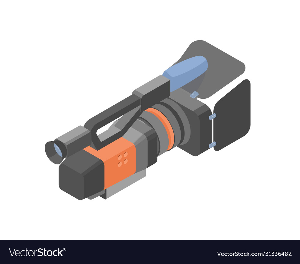 Cartoon videography equipment for shooting video