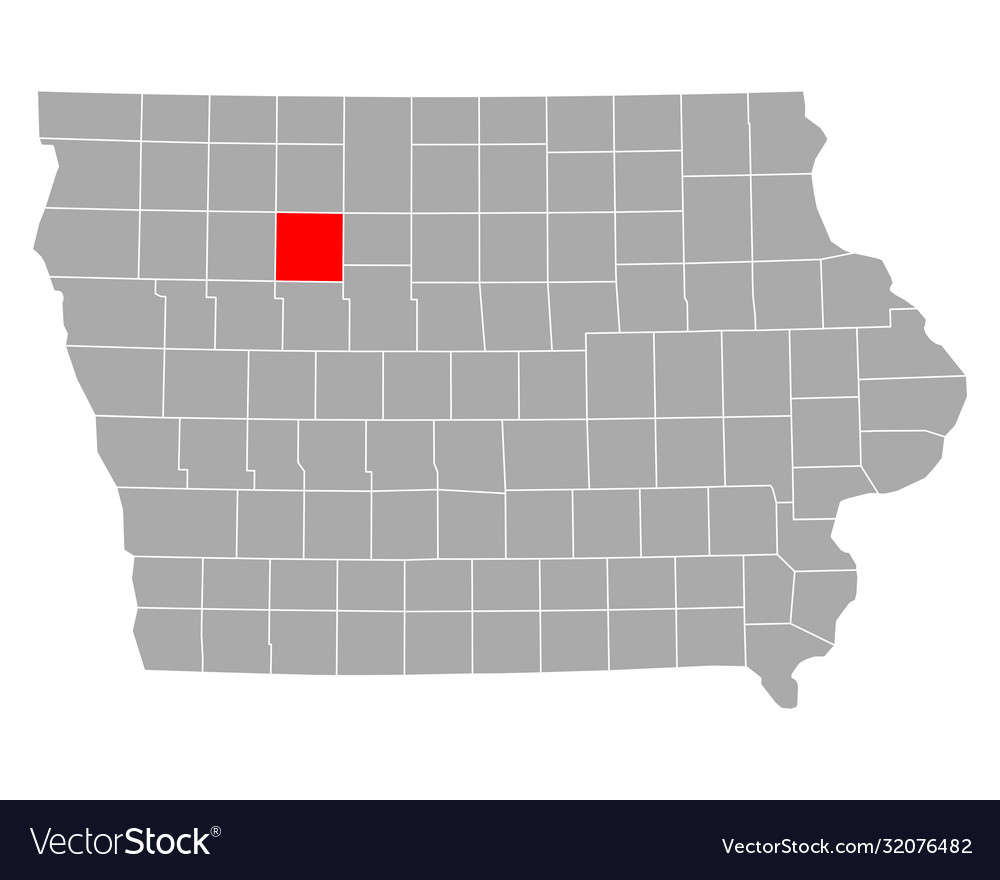 Map pocahontas in iowa