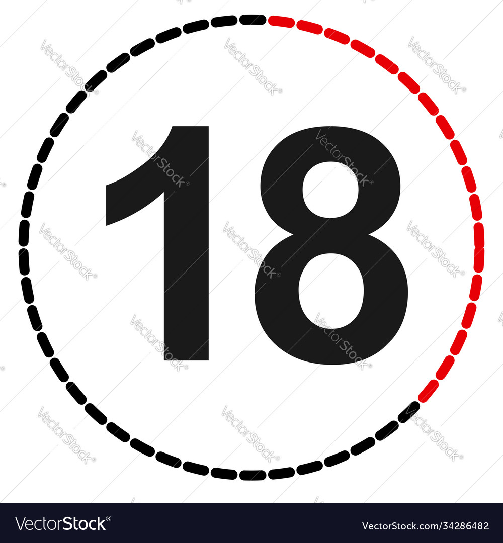 Numbers numerals dial time duration and schedule Vector Image Numbers numerals dial time duration and schedule