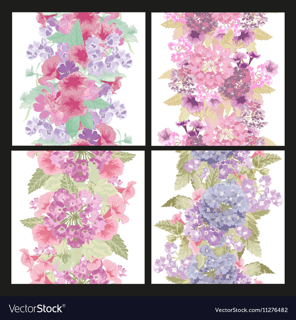 Seamless patterns set