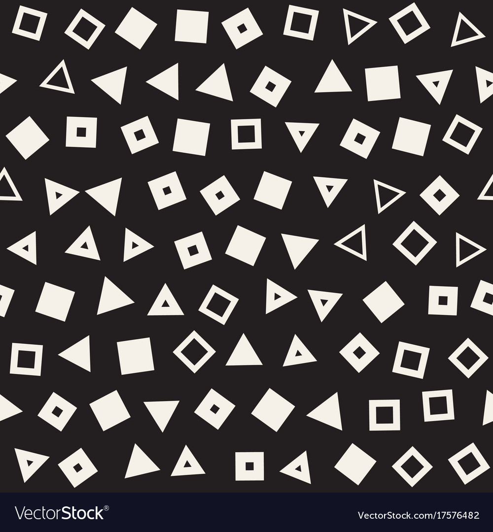 Seamless primitive jumble minimalism patterns