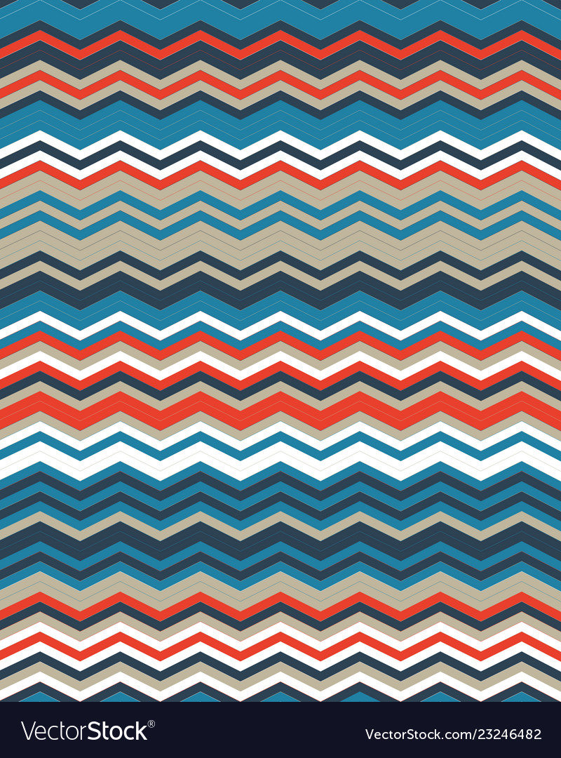 Seamless zigzag pattern