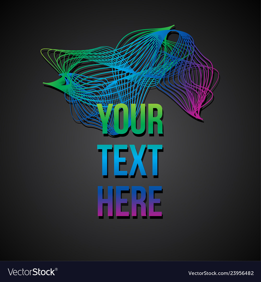 Sound waves set audio player vector image Sound waves set audio player