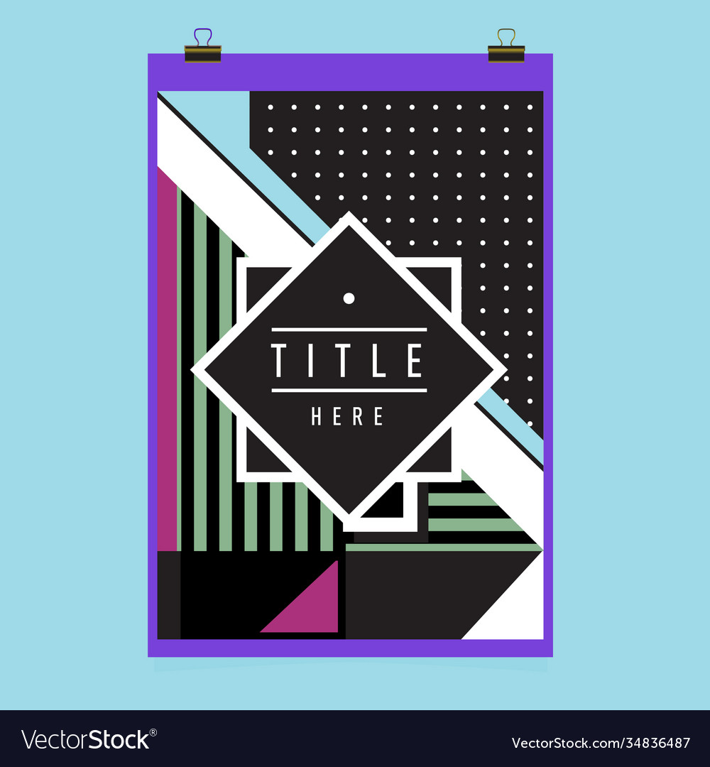 Abstract colorful geometric pattern background