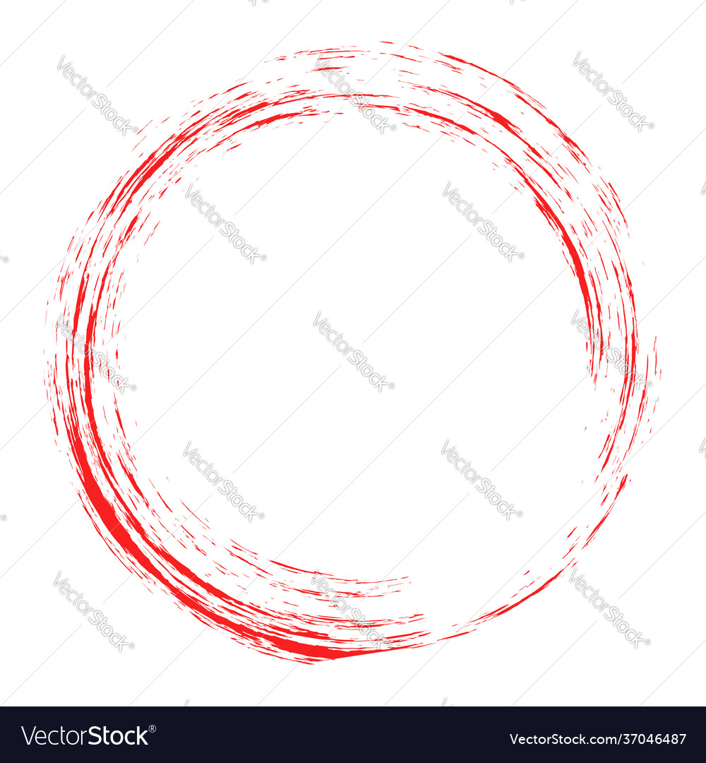 Grungy circle blob blotch Vector Image Grungy circle blob blotch