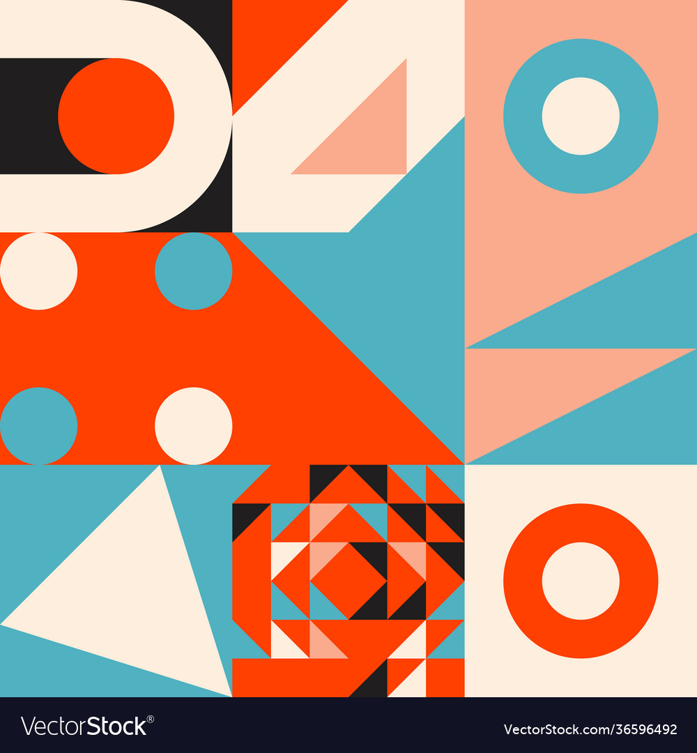 Abstract repetitive pattern design