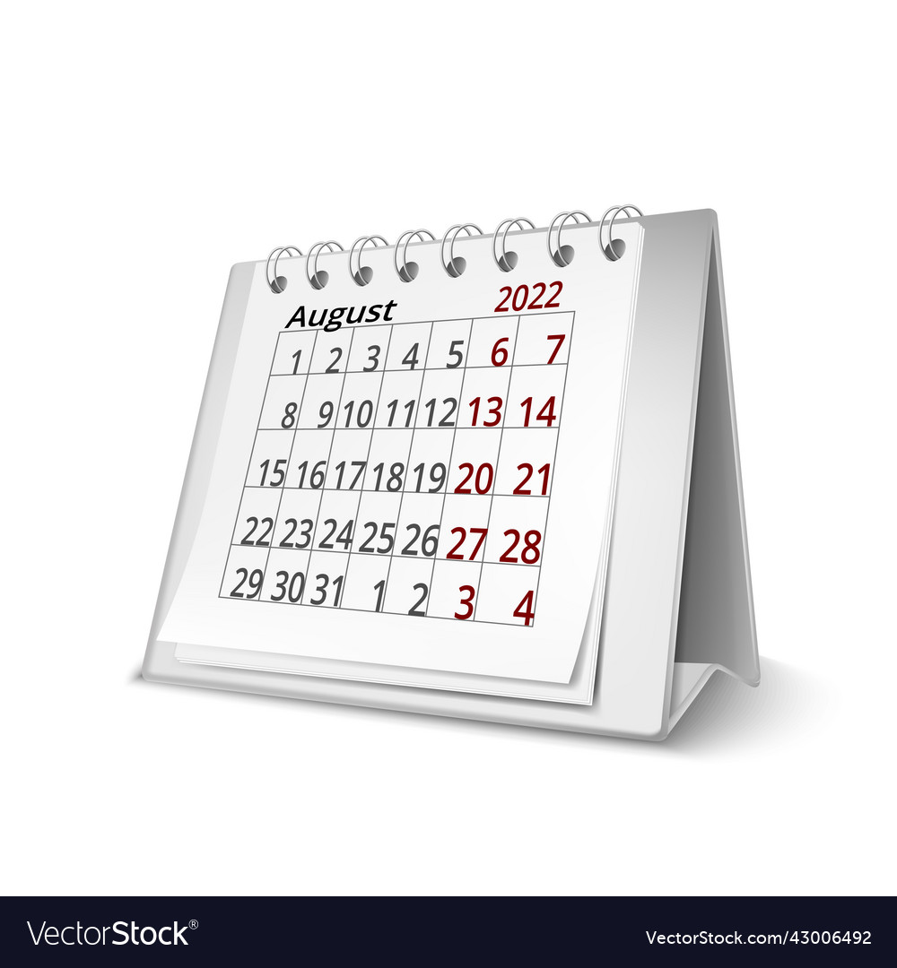 Calendar for managing meeting and task date