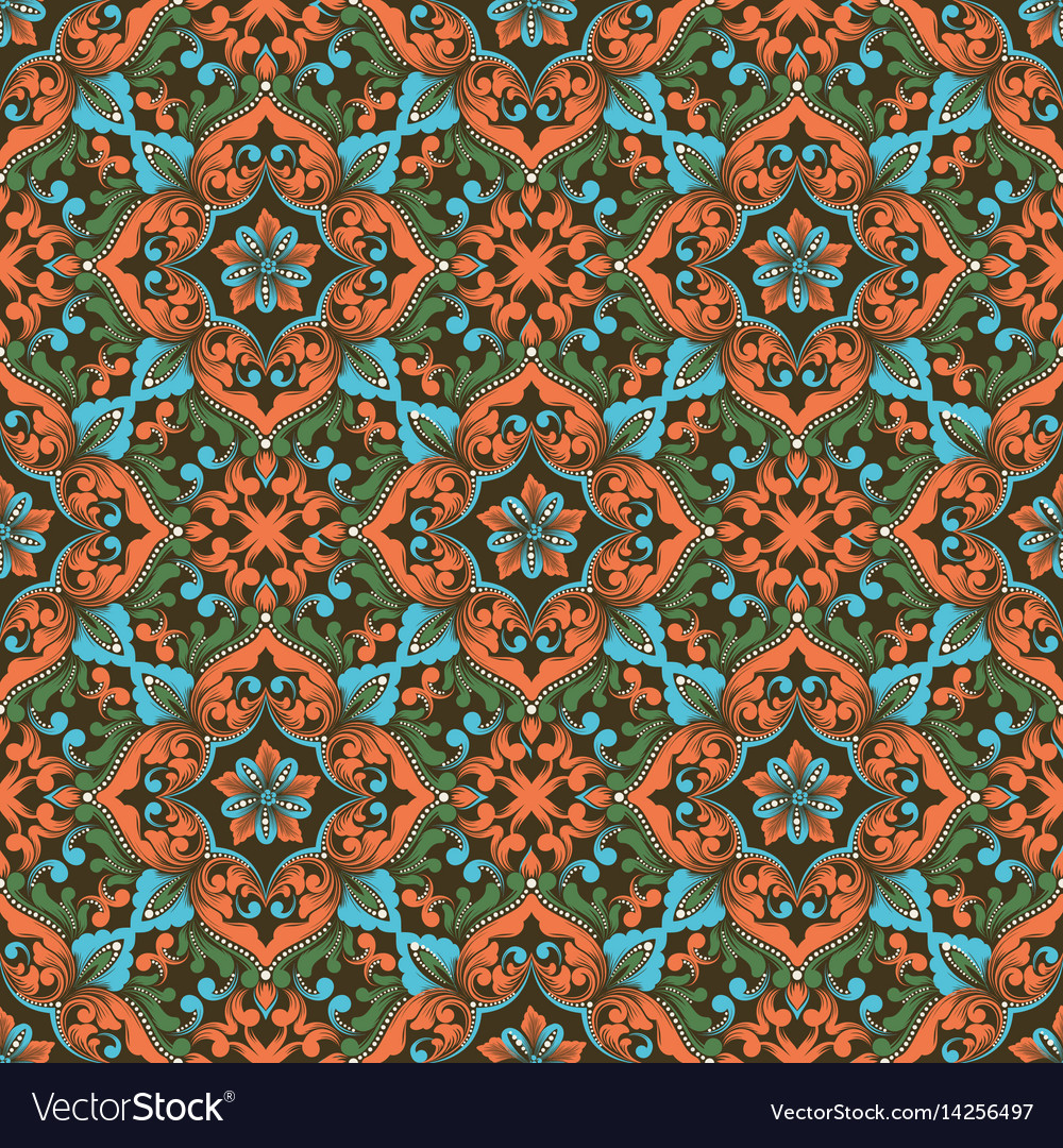 Entangle seamless pattern
