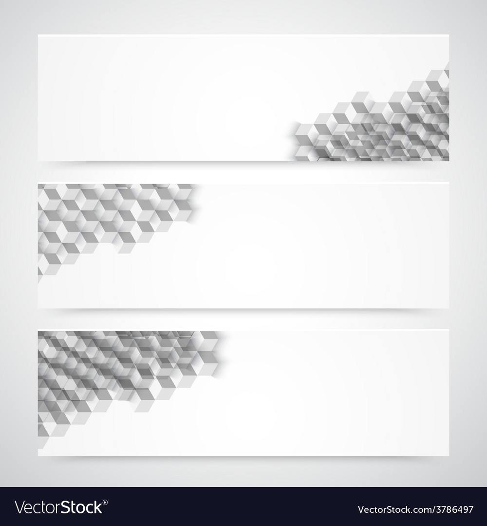 Geometric Header Template