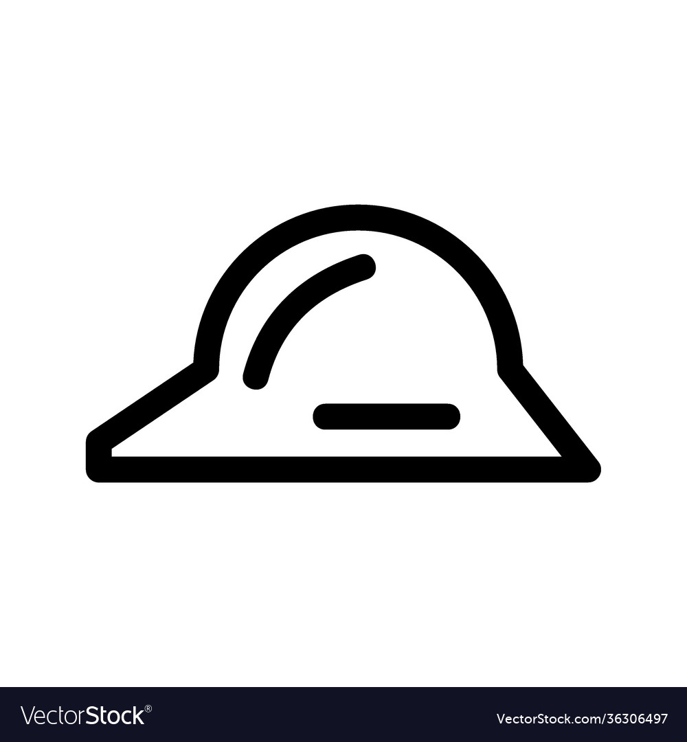 Hat icon or logo isolated sign symbol