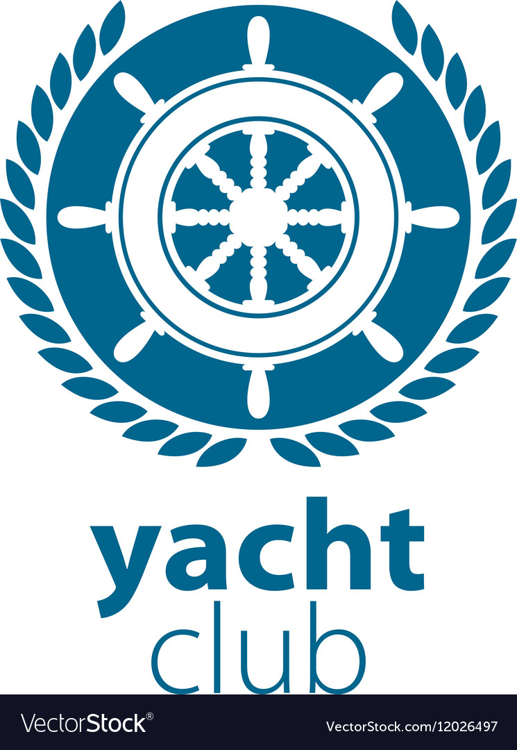 Logo yacht Royalty Free Vector Image - VectorStock