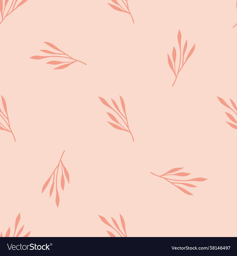 Minimalistic style seamless pattern with abstract vector image Minimalistic style seamless pattern with abstract