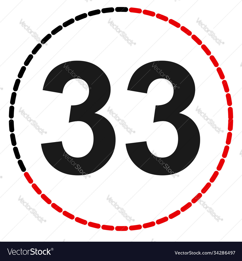 Numbers numerals dial time duration and schedule vector image Numbers numerals dial time duration and schedule