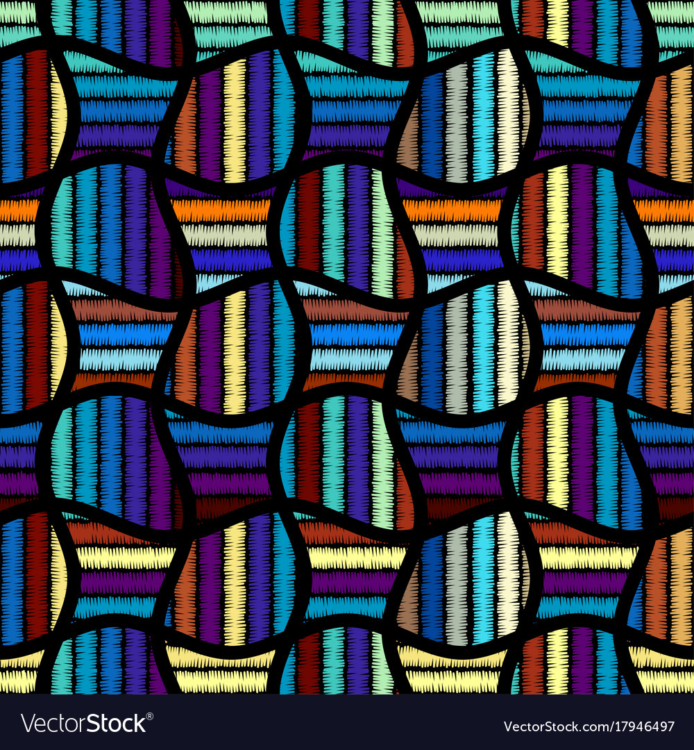 Seamless background in the bohemian style