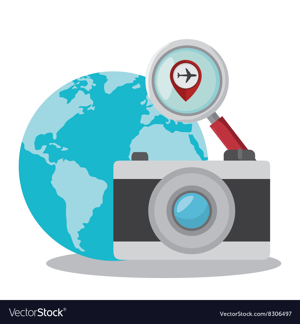 Travel around the world design