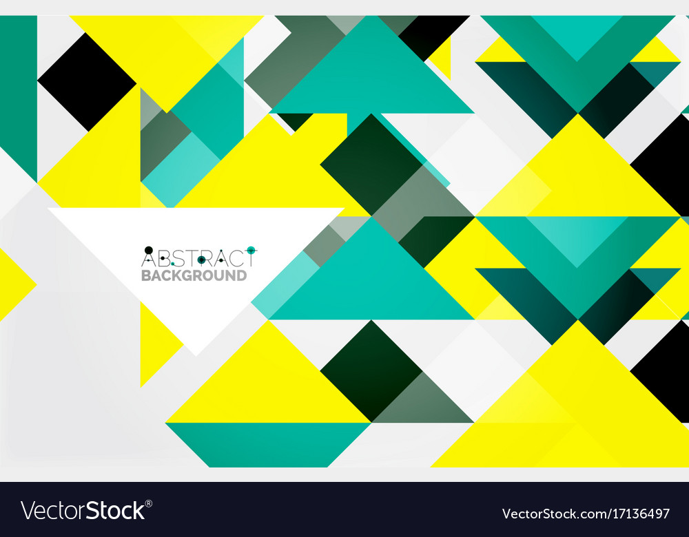 Triangle pattern design background