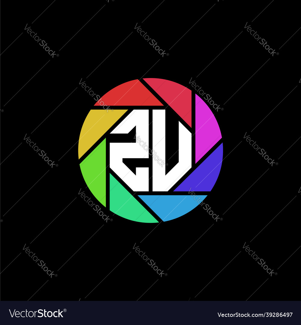 Zu monogram polygonalen Regenbogen